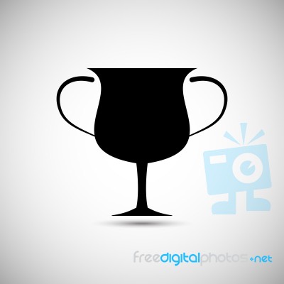 Trophy Icon Stock Image