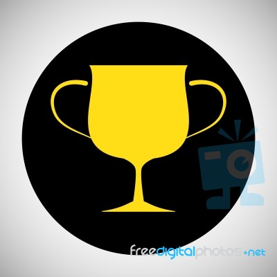 Trophy Icon Stock Image