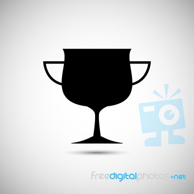 Trophy Icon.  Illustration Stock Image