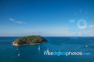 Tropical Island Stock Photo