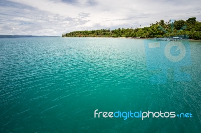 Tropical Landscape View Stock Photo