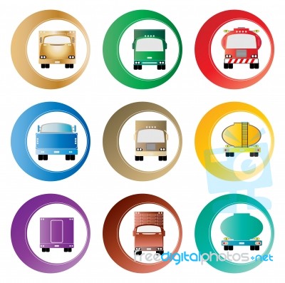 Truck Icon Stock Image