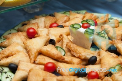 Turkey Wraps Stock Photo