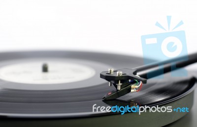 Turntable Stock Photo