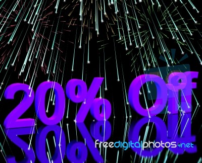 Twenty Percent Discount Stock Image Twenty Percent Discount Stock Image