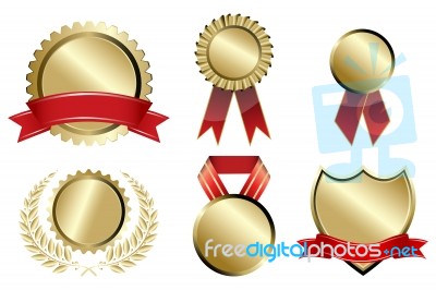 Types Of Prizes Icon Stock Image