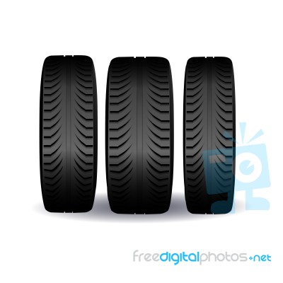 Tyre Stock Image