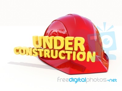 Under Construction Stock Image