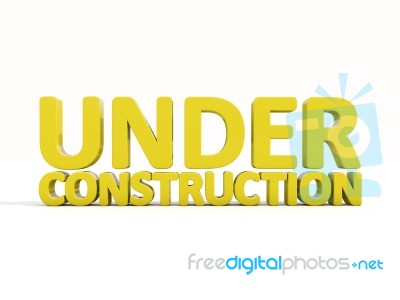 Under Construction Stock Image