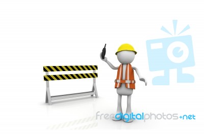 Under Construction Stock Image