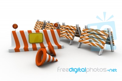 Under Construction Concept Stock Image