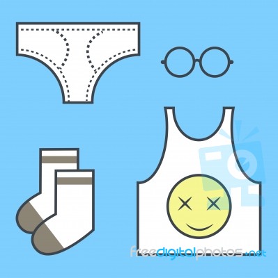 Underwear Set Stock Image