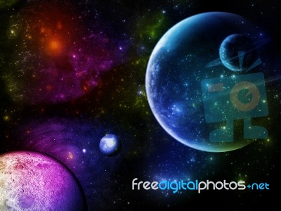 Universe Stock Photo