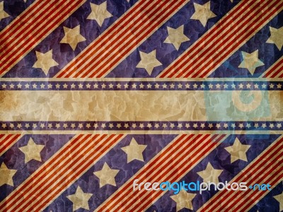 USA Flag Stock Image