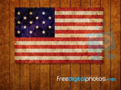 USA Flag Stock Image