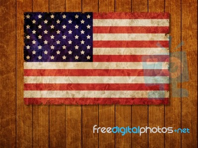 USA Flag Stock Image