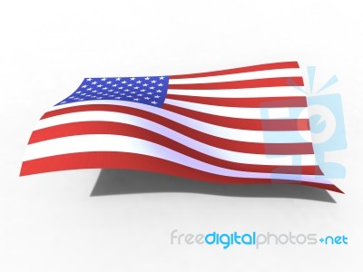 USA Flag Stock Image