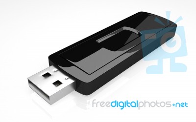 USB Flash Drive Stock Image