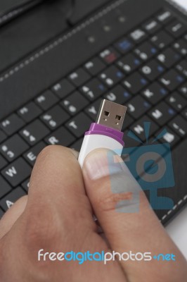 Usb Flash Memory Stock Photo