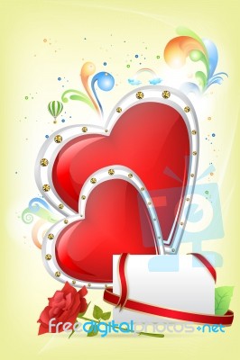 Valentine Card Stock Image Valentine Card Stock Image