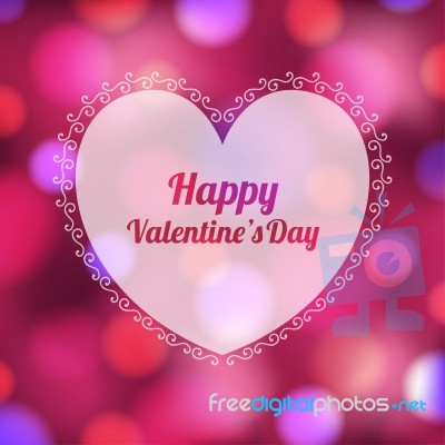 Valentine's Background Stock Image