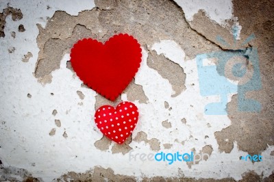 Valentines Day Background Stock Photo