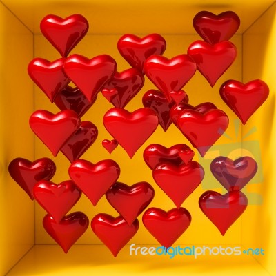 Valentines Day Background Stock Image