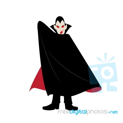 Vampire Halloween Stock Image