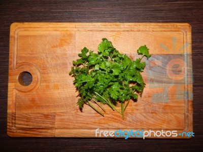 Various Food Growing And Cooked At Home Stock Photo