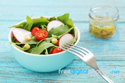 Vegetarian And Diet Food Stock Photo