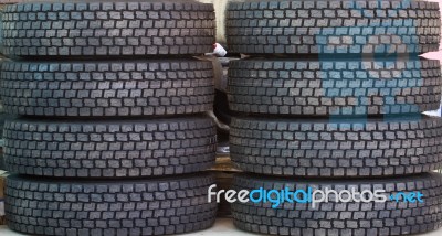 Vehicle Tires Stock Photo
