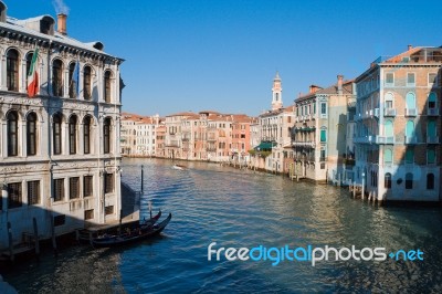 Venezia Dal Ponte Stock Photo