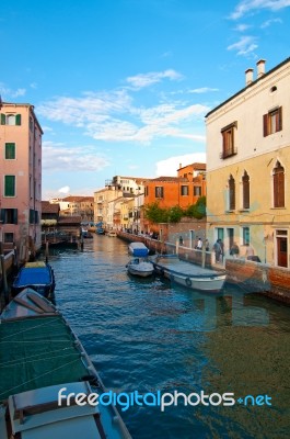 Venice Italy Unusual Pittoresque View Stock Photo