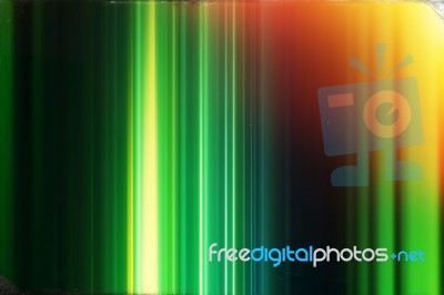 Vertical Green Film Scan Leak Backdrop Stock Photo