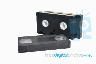 Vhs Cassette Stock Photo