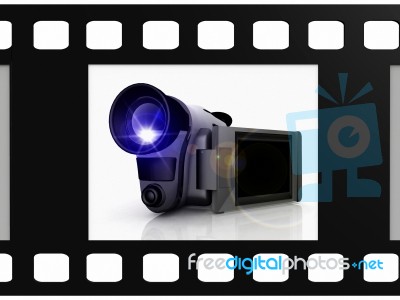 Video Camera Stock Image
