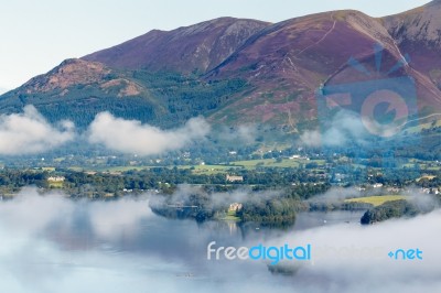 View From Surprise View Near Derwentwater Stock Photo