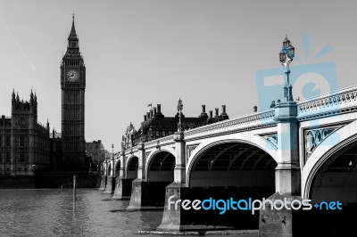 View Of Big Ben And The Houses Of Parliament Stock Photo