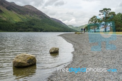View Of Buttermere Stock Photo