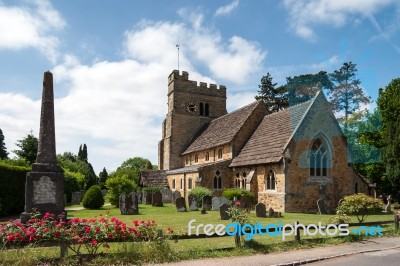 View Of Rusper Church In Rusper Sussex Stock Photo