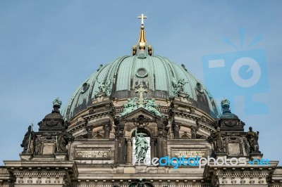 View Of The Cathedral In Berlin Stock Photo