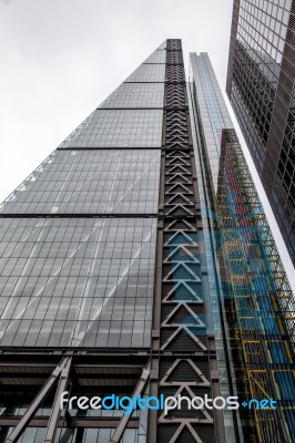 View Of The Leadenhall Building Affectionately Known As The Chee… Stock Photo