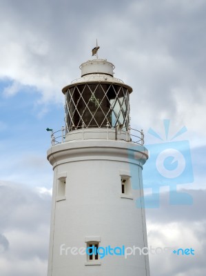 View Of The Lighthouse In Southwold Stock Photo