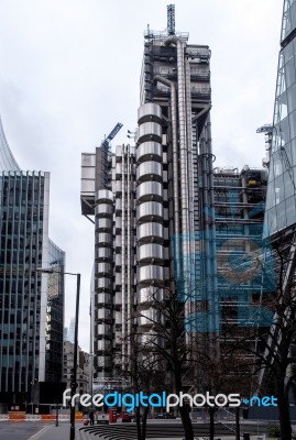 View Of The Lloyds Of London Building Stock Photo