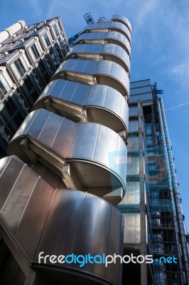 View Of The Lloyds Of London Building Stock Photo