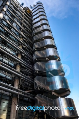 View Of The Lloyds Of London Building Stock Photo