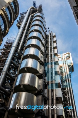 View Of The Lloyds Of London Building Stock Photo