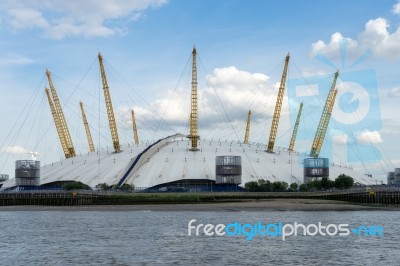 View Of The O2 Building Stock Photo