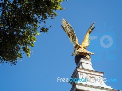 View Of The Raf Memorial In London Stock Photo