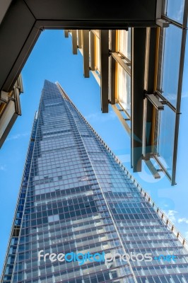 View Of The Shard Stock Photo